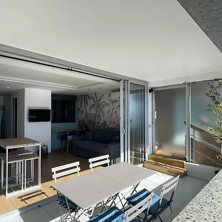아파트 Le Bali , Terrasse, Piscine Et Parking Prive *