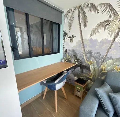 아파트 Le Bali , Terrasse, Piscine Et Parking Prive 카프다일